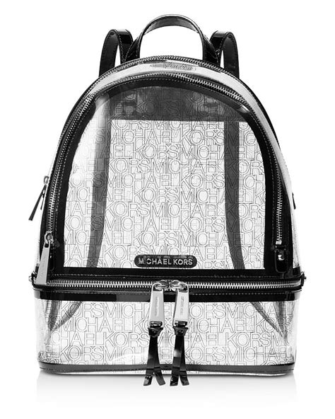 michael kors bags fannypacks|Michael Kors clear backpacks.